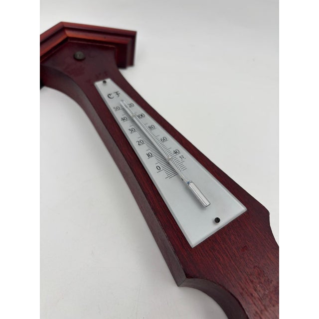 Barometer with Thermometer, 1950s For Sale - Image 11 of 18