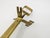 Italian Brushed Brass Fireplace Tools, 1970s For Sale - Image 4 of 15