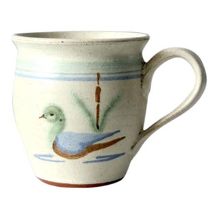 Vintage Studio Pottery Mug For Sale