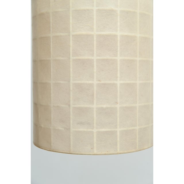 Cocoon ceiling light with a cylindrical shade. Design: Friedel Wauer Manufacturer: Goldkant, Germany Height: 30 cm...