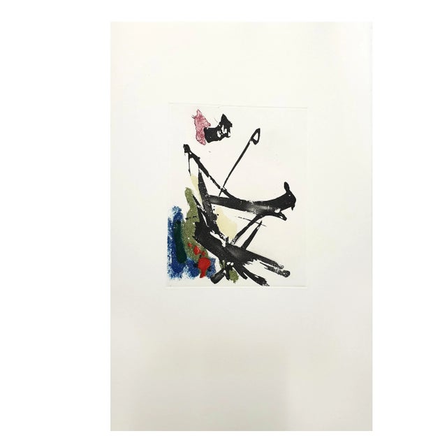 Jean Miotte, Abstract Composition, Etching, 1998 For Sale - Image 3 of 6
