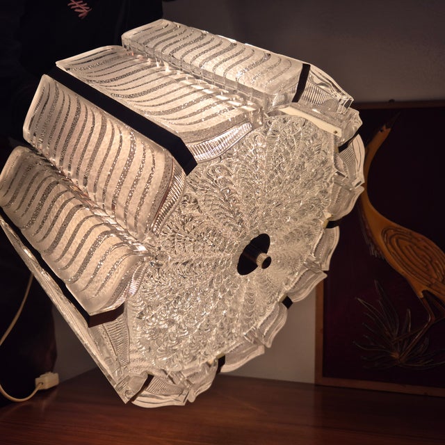 Mid-Century Modern Ceiling Lamp from J.T. Kalmar, 1960s For Sale - Image 6 of 8