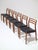 A set of six model 78 dining chairs designed by niels otto møller for j.l. Møllers møbelfabrik in denmark, 1962. These...