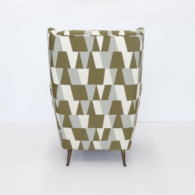 Mid-20th Century Single Italian Modernist Lounge Chair For Sale In New York - Image 6 of 18