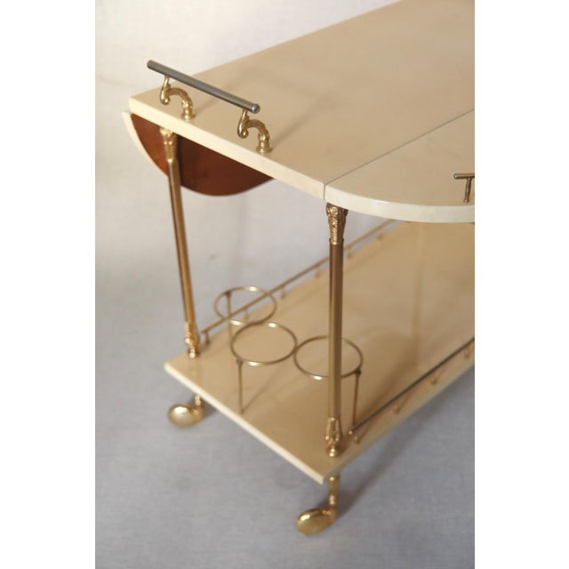 Serving Trolley by Aldo Tura, 1960 For Sale - Image 6 of 16