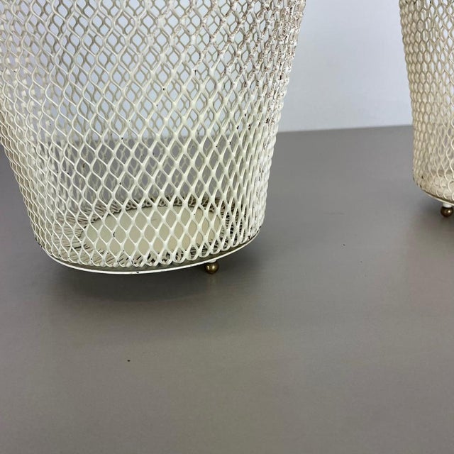 Flower Pots attributed to Mathieu Matégot, France, 1950, Set of 2 For Sale - Image 15 of 18