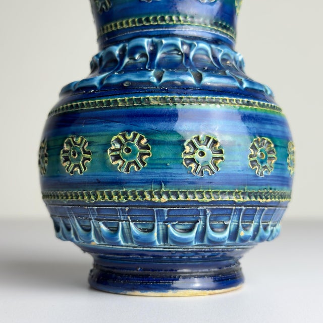 Vintage Ceramic Vase by Aldo Londi for Bitossi, 1970s For Sale - Image 10 of 15