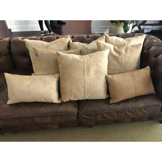 Restoration Hardware Kensington LShaped Sectional Couch With Throw