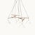 Not Yet Made - Made To Order Emily Group of Seven Pendant Light in White Semi-Matte by Daniel Becker for Moss Objects For Sale - Image 5 of 7