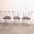 Vintage Charleston Forge Swivel Barstool With Black Upholstered 3 Pc Set. For Sale - Image 4 of 18