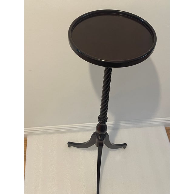 1960s Mid 20 Th C Bombay Plant Sculpture Stand Tripod For Sale - Image 5 of 7