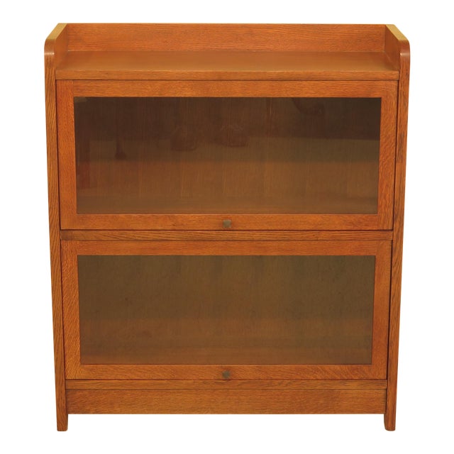 Stickley Mission Oak Barrister Bookcase Chairish