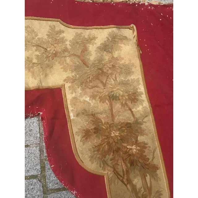 Antique French Handwoven Aubusson Tapestry for Valance, 1890s For Sale - Image 6 of 18