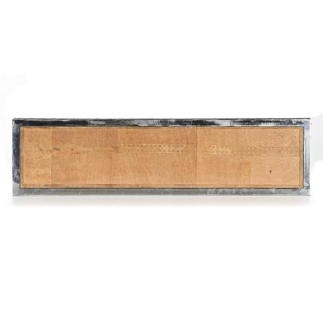 Jeweler's Display Case in Glass and Chrome-Plated Metal For Sale - Image 9 of 10