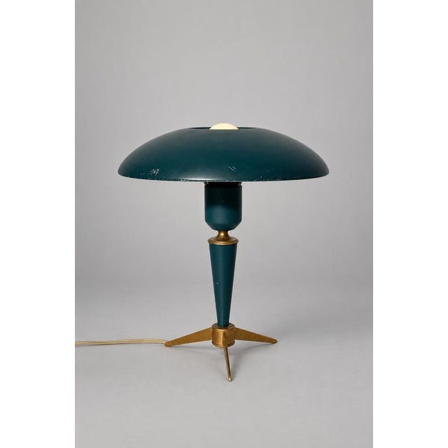 Metal Bijou Table Lamp by Louis Kalff for Philips For Sale - Image 7 of 7