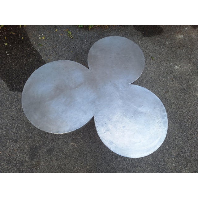 Vintage Sculpture Table in Aluminum by Maurizio Mori, 1980s For Sale - Image 17 of 18