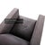 Animal Skin Suitcase Lounge Chair in Grey Lilac Suede and Chrome from Minotti For Sale - Image 7 of 17