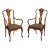 Dutch Marquery Inlaid Mahogany Pair of Armchairs For Sale