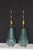 Cerulean Mid 20th Century Mezza Murano Style Lamps - a Pair For Sale - Image 8 of 11