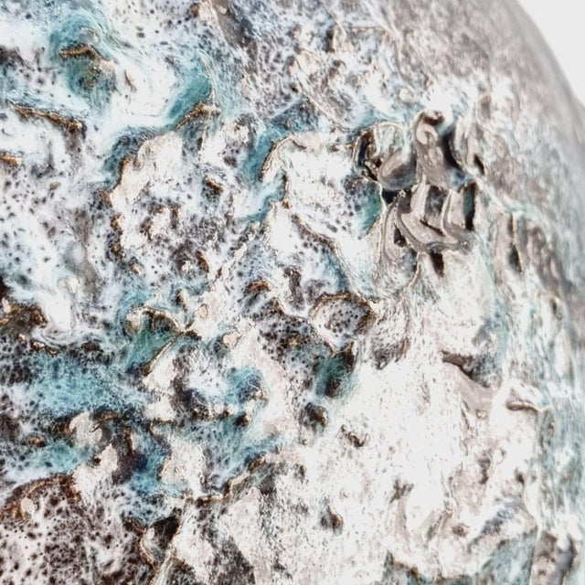 Large Vintage German Ceramic Floor Vase, 1970s For Sale - Image 12 of 14