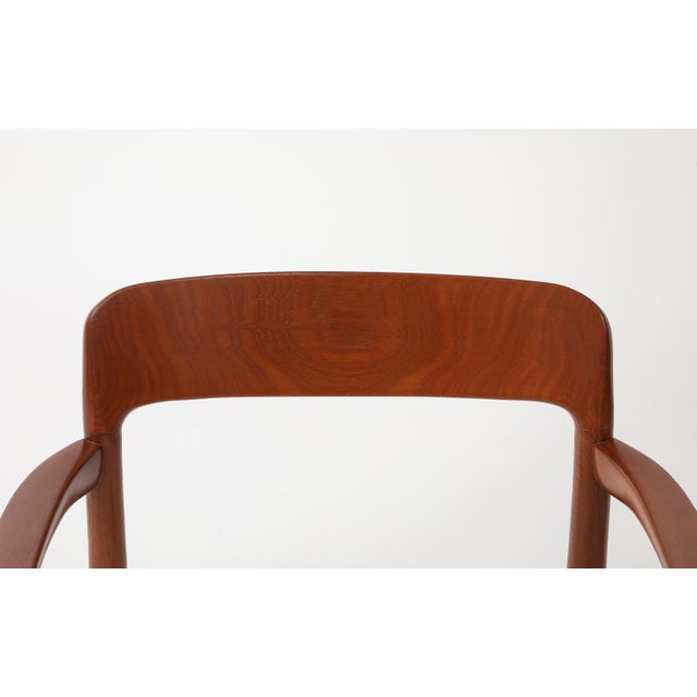 1960s Niels Otto Moller Model 77 & 56 Teak Dining Chairs Set of 10 For Sale - Image 5 of 18