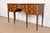 English Councill Federal Inlaid Flame Mahogany and Satinwood Sideboard Credenza For Sale - Image 3 of 14
