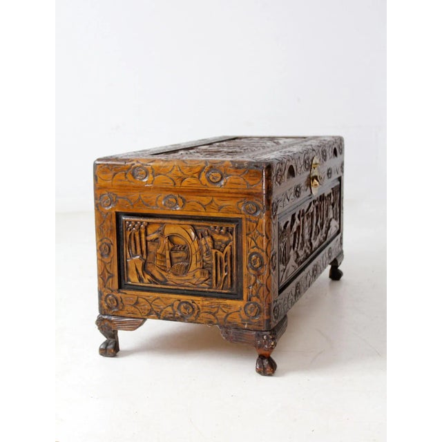 Antique Chinese Camphor Wood Chest For Sale - Image 16 of 16