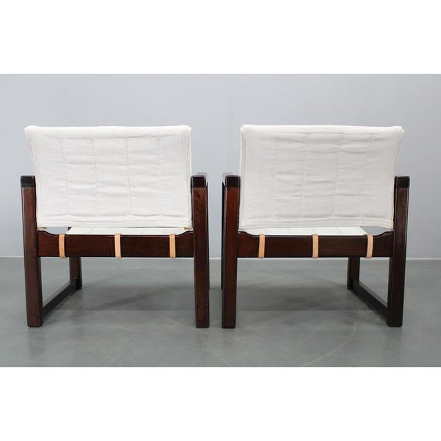 Diana Safari Chairs by Karin Mobring for IKEA, Sweden, 1970s, Set of 2 For Sale - Image 4 of 18