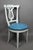 1930s Set of Six Neoclassic Style Painted Dining Chairs For Sale - Image 5 of 6