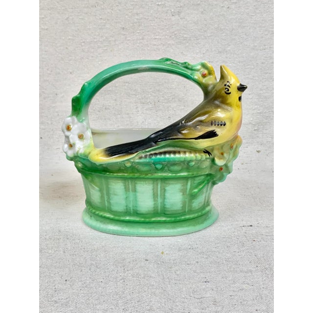 Farmhouse Vintage German Bird Baskets-A Pair For Sale - Image 3 of 10
