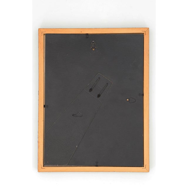 Blue 1950s Portuguese Watercolor Depicting the Church of Santo Estevão, Alfama, Lisbon For Sale - Image 8 of 9