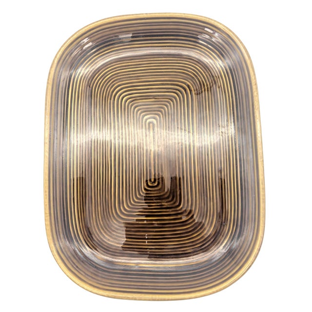 1970s Stoneware Serving Platter For Sale - Image 9 of 10