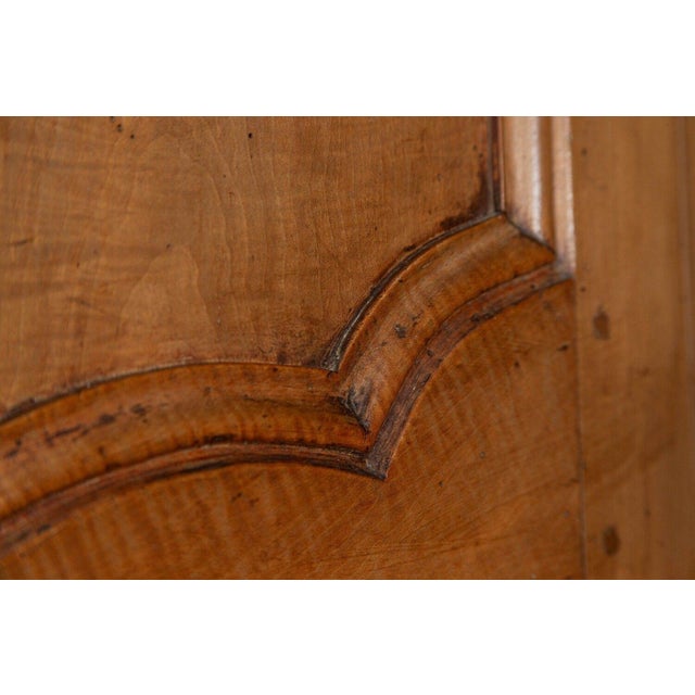 Large 19th Century French Fruitwood Armoire, 1820s For Sale - Image 13 of 15