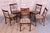 Art Deco Chairs in Walnut, Czech, 1920s, Set of 6 For Sale - Image 4 of 16