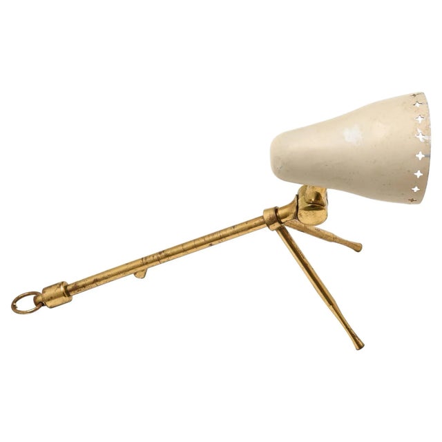 Beige Table Lamp by Boris Lacroix for Falkenbergs Belysning, Sweden For Sale - Image 8 of 8