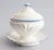 Antique French Blue & White Porcelain Lidded Sauce Tureen For Sale - Image 4 of 10