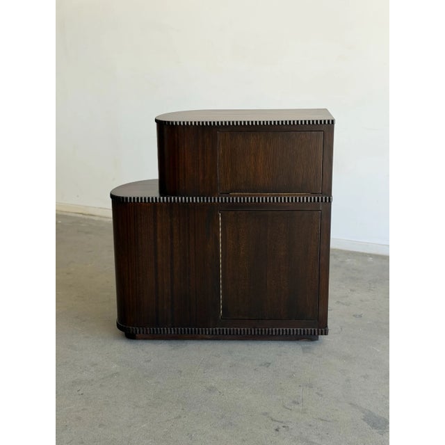 Art Deco Fluted Cocktail Cabinet For Sale - Image 11 of 13