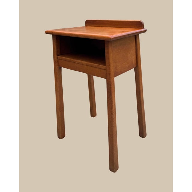Mid 20th Century Vintage Hand Made Cherry Writing Desk For Sale - Image 5 of 7