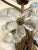 Gold Vintage Sconces in Bronze and Glass, 1960s, Set of 2 For Sale - Image 8 of 12