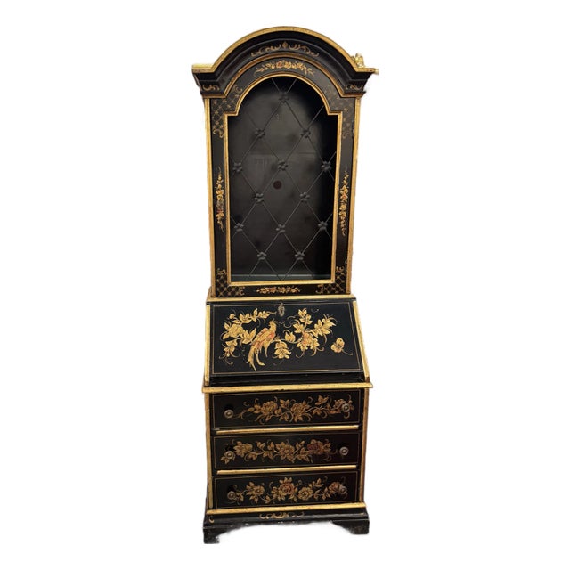 Mid 20th Century Italian Hand Painted Secretary Desk For Sale