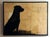 2004 “Loyal” Contemporary Black Mixed Media Painting by Ashley Collins For Sale - Image 11 of 11