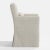 Not Yet Made - Made To Order Stoffer Home x Cloth & Company Lindy Slipcover Dining Arm Chair in Relaxed Linen Zinc For Sale - Image 5 of 7