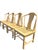 Vintage Henredon Asian Style Faux Goatskin Laquer Dining Chairs 6 For Sale In New York - Image 6 of 14