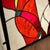 Artistic Leaded Glass Windows with Sports Theme, 1980s, Set of 2 For Sale - Image 10 of 11