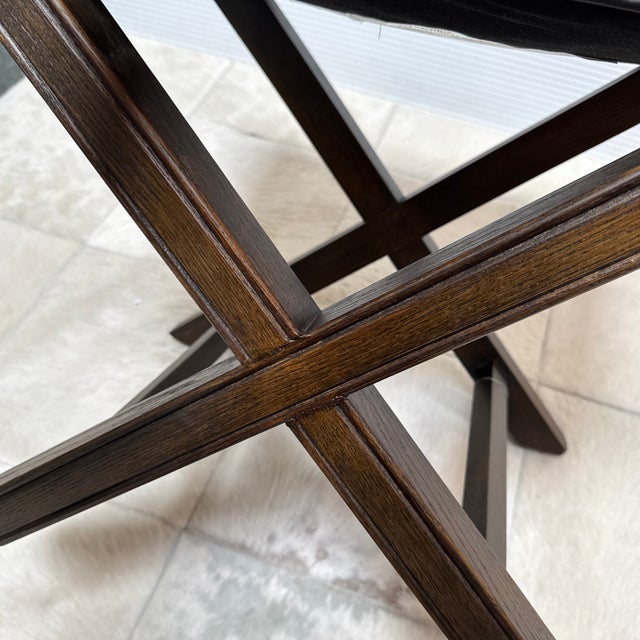 Four Hands Elyse Ottoman, Durango Smoke For Sale - Image 11 of 12