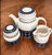 Mid-Century Modern 1970s Royal Doulton Tangier Coffee Set Vintage Mid-Century Modern Pot Creamer Sugar - 3-Piece For Sale - Image 3 of 4