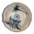 Vintage Vietnamese Ceramic Tea Bowl With Hand-Painted Dragonfly and Botanical Motif. For Sale