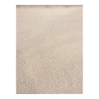 Metaphores: 71356-004 Modern Cram and White Woven Designer Fabric - 4.5 Yards For Sale