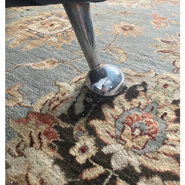 1970s Upholstered Postmodern Chair For Sale - Image 4 of 6