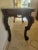 Mid 20th Century Vintage White Marble Entry Table For Sale - Image 10 of 12